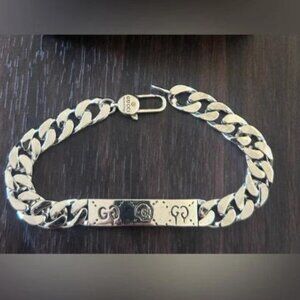 Gucci Ghost chain Silver Bracelet